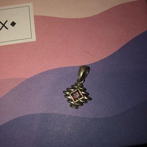 Garnet pendant